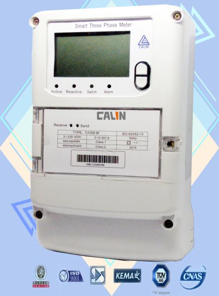 Buy cheap 4 Channel Commercial Electric Meter , Three Wire / Four Wire 3 Phase Kwh Meter from wholesalers