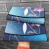 Buy cheap Authentic Stingray Skin Female Long Flower Trifold Wallet Genuine Leather Lady Large Clutch Purse Women's Card Holders from wholesalers