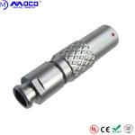 Buy cheap PHG M15 7 Pin Male Circle Wire Connector , Electrical Push Pin Connectors With Nut from wholesalers