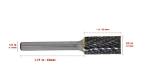 Blank And Ground Tungsten Carbide Bur Long Rock Tungsten Gun Rotary Burrs Drill