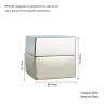 Buy cheap 60ml Square Empty Cream Jar For Skincare Products 2oz 4oz from wholesalers