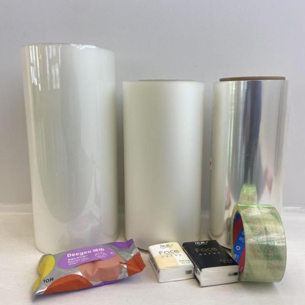 Buy cheap Customized Jumbo Roll BOPP Thermal Lamination Film For Printing And Packing 12-50mic from wholesalers