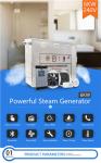 Buy cheap Anti Rusting Steam Bath Equipment / 6kw Steam Generator 304 Stainless Steel from wholesalers