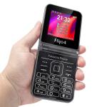 F265 2.55'' 4 SIM Cards Flip Keypad Mobile Phone 1400mAh Camera FM Radio 2G