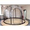 Buy cheap Round Waist Shape Crystal Dome House For Outdoor Event Exhibitons from wholesalers