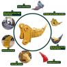 Buy cheap 40 Ton Excavator Stump Ripper Second Msia Hydraulic Xcentric Vibro Ripper from wholesalers