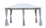 Outdoor Metal Removable Polyester Curtain Tent 3 x 4m Six Leg Canopy