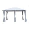 Buy cheap Outdoor Metal Removable Polyester Curtain Tent 3 x 4m Six Leg Canopy from wholesalers
