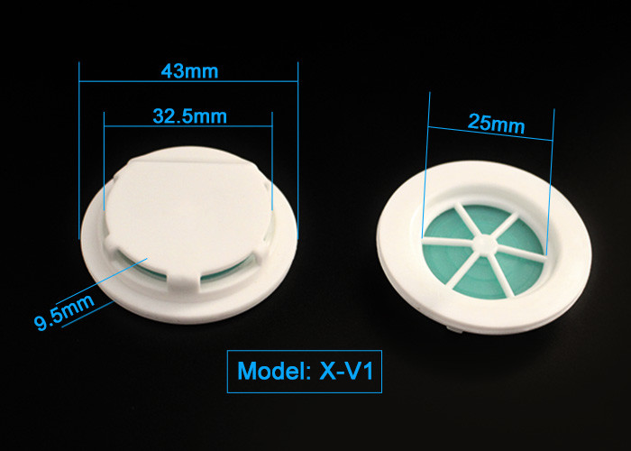 Cooling Vent Valve Snap On Type In Unilateral Air Degassing 43mm Dia