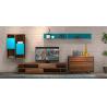 Buy cheap 2017 New Living room Furniture TV Wall Unit Floor stand Hang cabinet in MDF melamine with High glossy panel from wholesalers