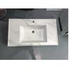 Buy cheap Calaeatta Artificial Stone Wash Sink White Marble Grain Non Porous from wholesalers