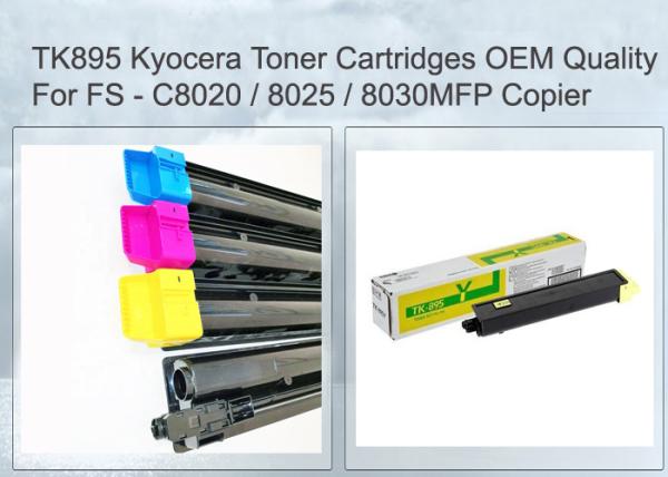 Kyocera Mita TK-895Y Kyocera Toner Cartridge Yellow For FS-C8020 FS-C8025
