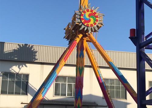 Buy cheap Big Pendulum Ride / Pendulum Ride Amusement Park With Colorful Lights from wholesalers