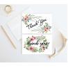 Buy cheap 100 Count Recycled Greeting Cards , Wedding Greeting Cards Thank You Notes from wholesalers