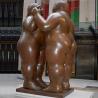 Buy cheap Bronze Fat Lady Statue metal Two Abstract Fernando Botero Sculpture from wholesalers