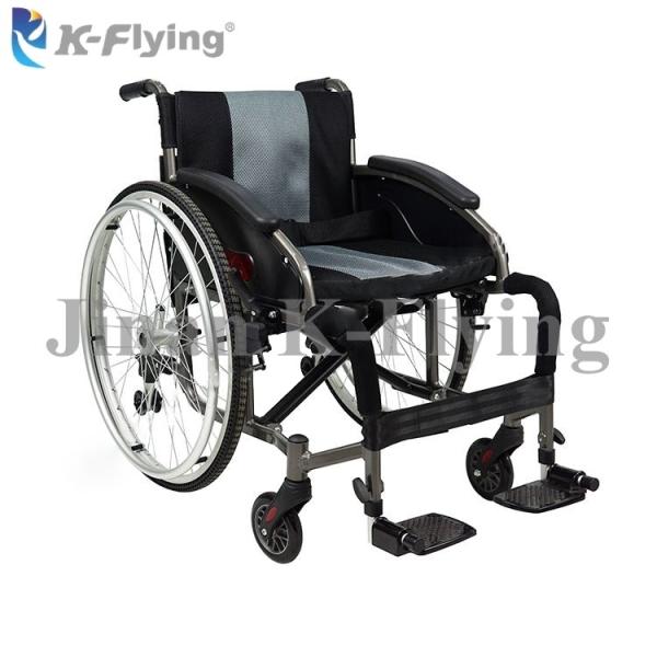 Buy cheap Lightweight Sports Type Walking Assist Device Adult Disabled Manual Wheelchair from wholesalers