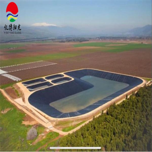 HDPE Geomembrane Liner Plastic Sheet for Fish Farming Water Tank Environmentally