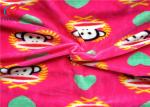 1.5mm Long Pile Fabric Polyester Custom Printed Velboa Fabric For Baby