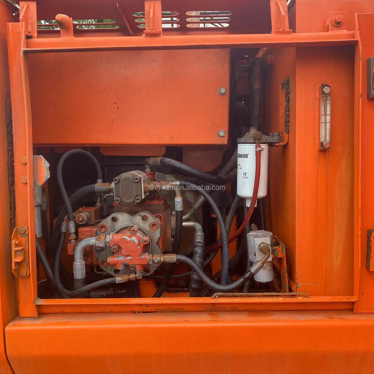 Doosan hot sale Hot Sale Secondhand Doosan DH150 W-7 Used Excavator in Good Condition Wheel excavator.
