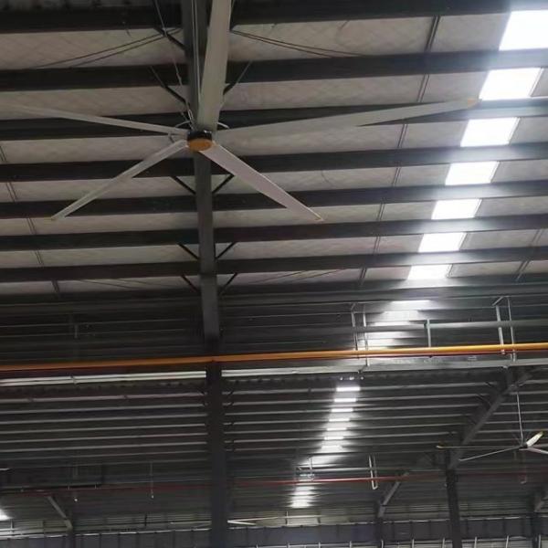 Buy cheap Powerful 6.1m 20FT HVLS Industrial Ceiling Fan for Restaurant and Manufacturing Plant from wholesalers