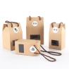 Buy cheap Impact Resistant Double Rope PVC Window Kraft Paper Gift Boxes from wholesalers