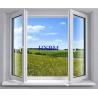 Buy cheap Wood Grain Color UPVC Windows And Doors Flame Retardant For Building Designers from wholesalers