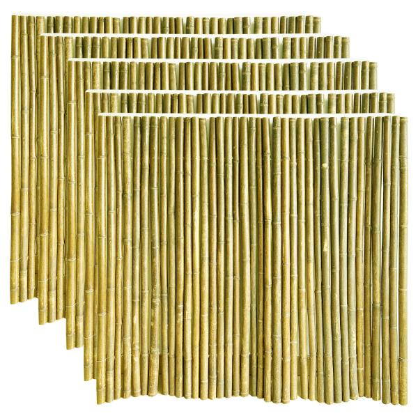 Buy cheap Natural Tonkin Bamboo Pole Bamboo Privacy Fence For Garden 240 CM High from wholesalers