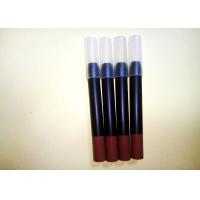 Buy cheap Dual Purpose Waterproof Lip Liner Tube , Customizable Color Lip Liner Pencil product