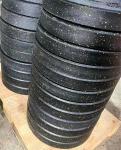 Color Dot Rubber Barbell Plate Home Gym Equipment Bumper Weight Plate