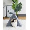 Buy cheap Linen Portable 42cm Short Plush Cat House Indoor from wholesalers