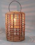 Hot Sale Led Lantern Indoor And Outdoor Decoration Natural Handmade Rattan Weave