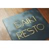 Buy cheap Outdoor Metal Logo Signs Durable Round Printed Plaques for Art Gallery Engrave Plate from wholesalers