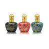 Buy cheap Luxury 100ml Glass Packing Red Green Traditional Pattern Round Catalytic Aromatherapy Lamp from wholesalers