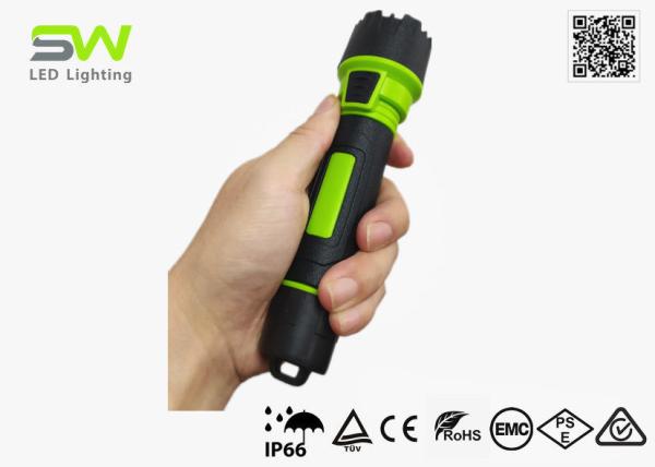 Buy cheap 3W Portable LED Focus Spotlight With 2 Pcs AA Battery Emergency Whistle from wholesalers
