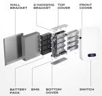 Powerwall Hybrid Grid 48V LiFePO4 Lithium Ion Battery 10KWh Solar Home Energy
