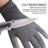 Buy cheap Wear Resistant PU Safety Gloves Anti Slip 18 Gauge ANSI Cut Level 4 Gloves from wholesalers