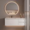 Buy cheap 23in Solid Wood Bathroom Cabinets from wholesalers