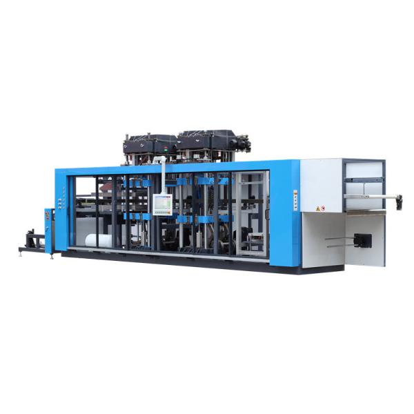 Buy cheap No Waste Color Touch Screen 6 Bar Plastic Thermoforming Machine from wholesalers