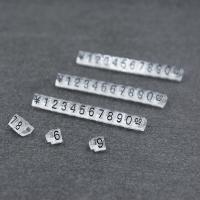 Buy cheap Shop Golden Plastic / Abs Jewelry Price Tags Of Number OEM / ODM Service product