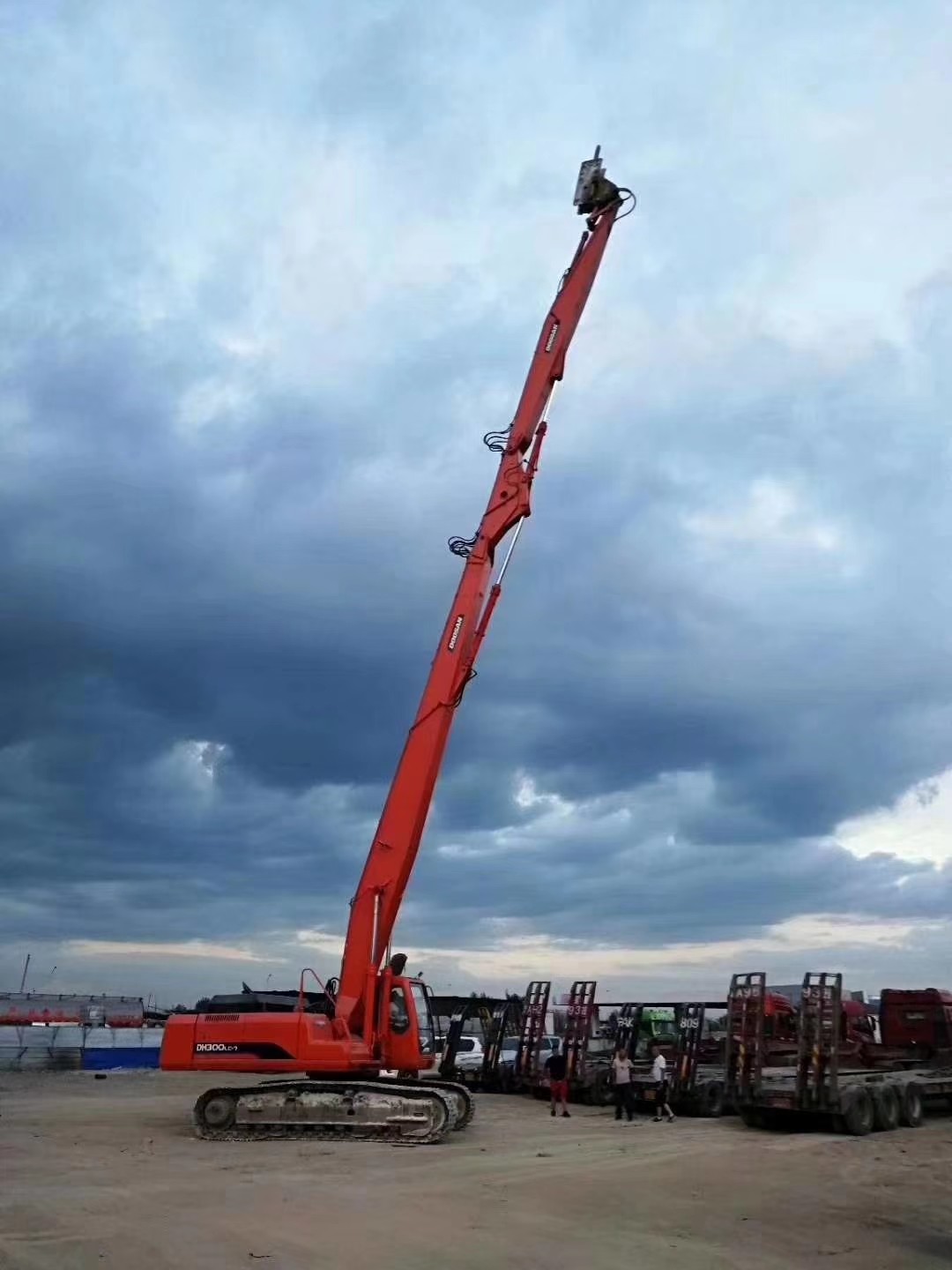 Customization Excavator High Reach Arm Demolition Boom OEM PC EX PC 1Year Warranty 100%New