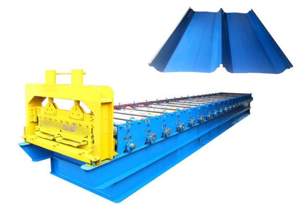 Buy cheap Self Locked Standing Seam Panel Machine , Strip Steel Standing Seam Roof Machine from wholesalers