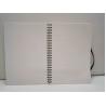 Buy cheap Yellow Color PVC Hard Cover Spiral Notebook Printing For Promotional Gift from wholesalers