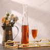 Buy cheap Liquor Bottle 500ml 750ml 1000ml Glass Round Empty for Wine Whisky Vodka Tequila from wholesalers