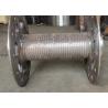 Buy cheap 200m Wire Rope Cable Winch Drum With Lebus Sleeves For Rig Drawworks from wholesalers