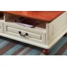 Buy cheap American Countryside Style Wooden Drawers SquareTea Coffee Table from wholesalers