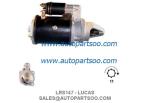 LRS147 0001359124 - LUCAS Starter Motor 12V 2.8KW 11T MOTORES DE ARRANQUE