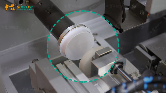 Round Cap Closure Auto Hot Stamping Machine Quick Fixture Changing
