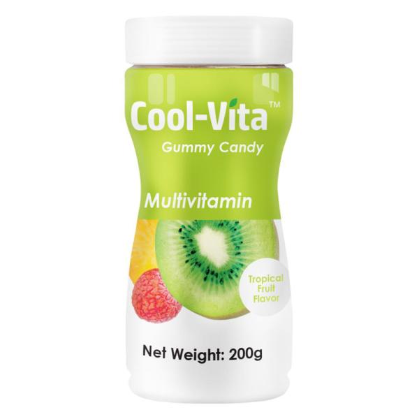 Buy cheap OEM Tropical Fruit Gummy Candy , Adult Multivitamin Gummies Soft Jelly Sweets from wholesalers