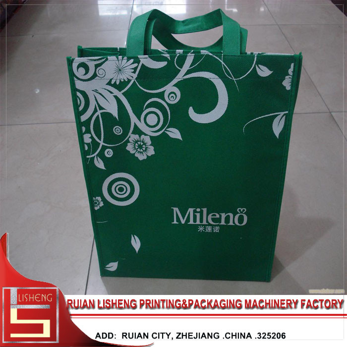 Full Auto Multifunctional Non Woven Bag Making Machine For Flat Bag / Handbag