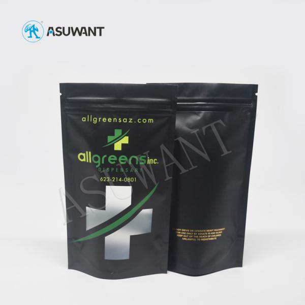 Buy cheap Aluminum Foil Mylar Clear Stand Up Pouch Biodegradable Bags With Zipper Top from wholesalers